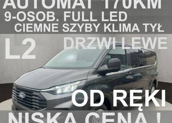 Ford Transit Custom A170KM Drzwi Lewe Ciemne Szyby Full LED Niska Cena Od …