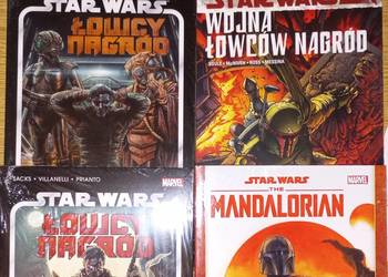 Star Wars Gwiezdne wojny Łowcy nagród Mandalorian NOWE FOLIA TANIO