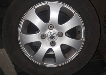 Peugeot 307 koła R15 195 65 letnie 4x108 alufelgi