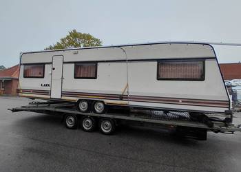 Przyczepa kempingowa transportuXXL, przedsionek, wc