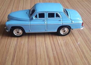 FSO Warszawa 224 Bburago 1:43 PRL 223 kultowe auta deagostini legendy