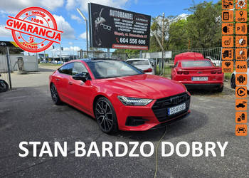 Audi A7 Sportback 3.0 TDI 286 KM, Quattro, kamery 360, Head-UP, Virtual Ko…