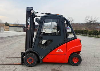 wózek widłowy LINDE H20D 2000kg pełna kabina VW diesel 1.9SDI rok 2006