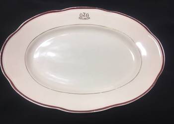 Stara patera duża PRL OZG Szczecin Chodzież półmisek unikat Stara patera duża PRL OZG Szczecin Chodzież półmisek unikat