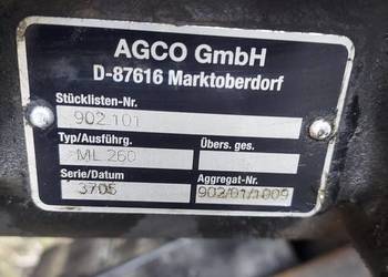 JCB Fastrac serii 8000 {Skrzynia ML 260}