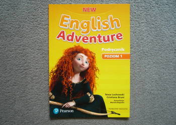 New English Adventure 1. Nowy Podręcznik z kodem do eDesku J Angielski
