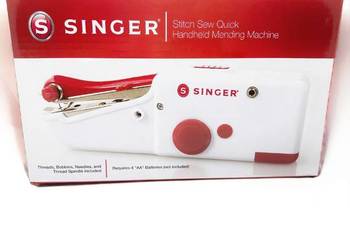 Singer mini maszyna do szycia ręczna handheld DIY naprawy ubrań
