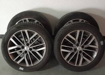 Sprzedam alufelgi 17 4x100 wraz z oponami zimowymi Widoczne ślady użytkowan
