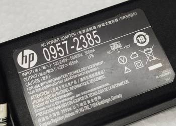 Zasilacza drukarki HP  0957 2385  22V   455mA