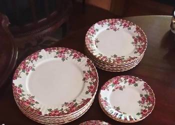 Talerzyk deserowy Royal Stafford. Olde English Garden. Made in England. Talerzyk deserowy Royal Stafford. Olde English Garden. Made in England.