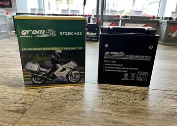 Akumulator motocyklowy GROM GTX20CH-BS YTX20CH-BS 12V 18Ah