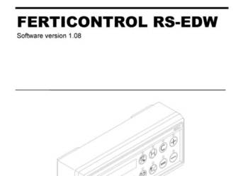 FERTICONTROL RS - EDW rau  vicon kverneland sterownik