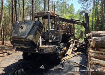 Ponsse Wisent 2007 Forwarder Ciągnik Zrywkowy Felga Chwytak Przegub Rama G…