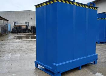 Kontener z otw. dnem PMD 1500 L jakość premium