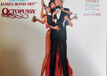 John Barry OST 007 Octopussy EX/EX Japan LP 1983 A&M Records AMP-28074