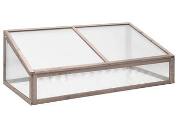 Inspekt szary 110x585x39 cm drewno jodłowe WM-362647