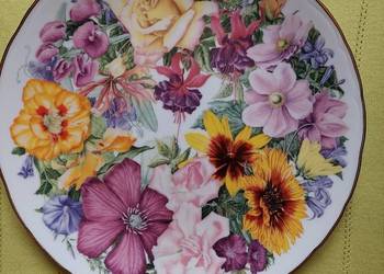 Kolekcjonerski talerz Royal Albert z certyfikatem Kolekcjonerski talerz Royal Albert z certyfikatem