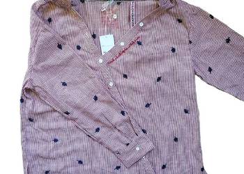 Koszula bluzka paski oversize luźna M/L