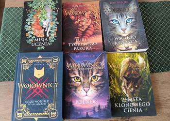 Zestaw książek Wojownicy -Erin Hunter