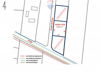 Działka budowlana gm.Puszcza Mariańska 1001m² MPZP