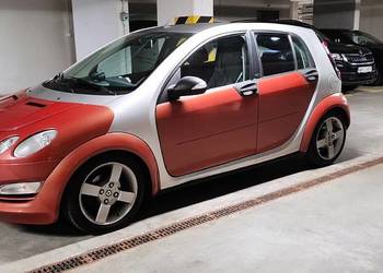 Smart forfour 454 części maska sprzęgło amortyzatory lampy