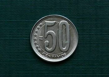 WENEZUELA - 50 centymów, 2012r