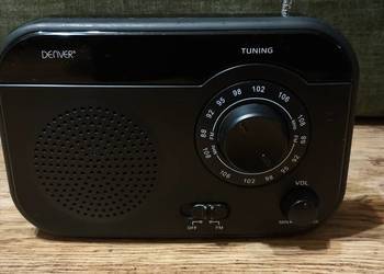 Radio przenośne Denver TR-55C | Stan Idealny | Sieciowo-Bateryjne