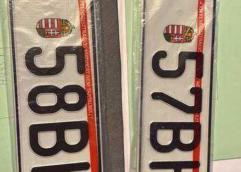 Węgierskie Tablice Tranzytowe Komisowe