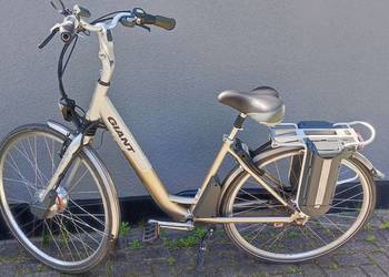 Rower damski ze wspomaganiem elektrycznym Giant z dwoma bateriami