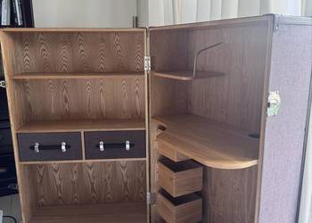 Retro biurko skrzynia kufer Butlers Hemingway
