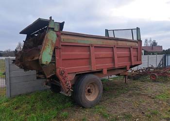 Rozrzutnik obornika 8t , nadstawki do kukurydzy
