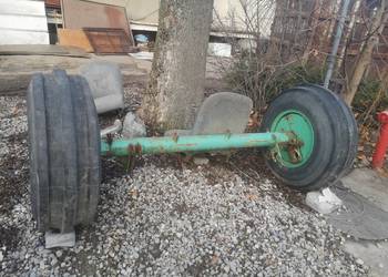 Oś ośka do przyczepy lawety