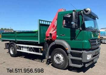 Mrrcedes 4x4 skrzynia Wywrotka z dzwigiem