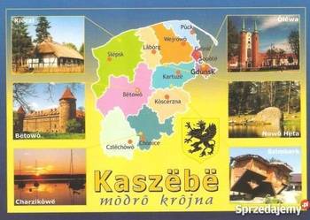 POCZTÓWKA - KASZUBY - KASZËBË MÔDRÔ KRÔJNA