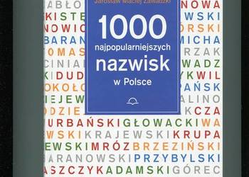 1000 najpopularniejszych nazwisk w Polsce
