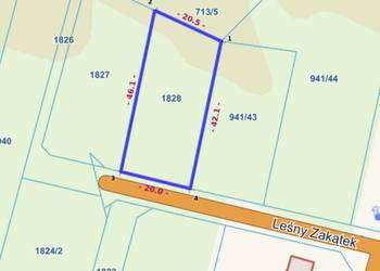Działka budowlana Kobylnica sprzedam 1828