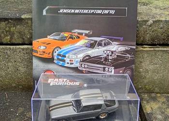 JENSEN INTERCEPTOR Fast furious 1/43 deagostini szybcy i wściekli nowy