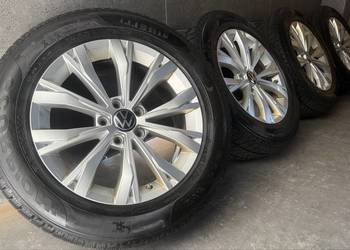 17 cali VW Tiguan OEM oryginał felgi koła komplet 5x112 ET40 7J