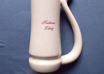 Ceramiczna pijałka uzdrowiskowa Kudowa Zdrój.