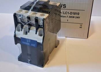 Stycznik LC1-1610 prąd 16A, moc 7,5kW, cewka 24V AC 50 Hz