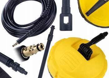 Szczotka T-Racer do Myjek Kärcher + Wąż 10m Click-Click | 180 Bar