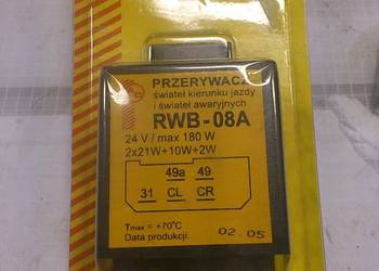 Przerywacz  kierunkowskazów RWB-08A ; ME-94J  Autosan