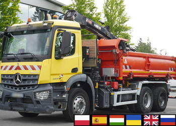 Mercedes-Benz Arocs 2640 6x4 / 100 tys. km! / HIAB X-Hiduo 158_253039