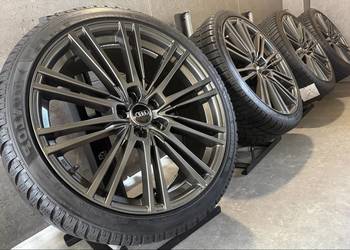 ZIMA 20 cali Audi A6 S6 A7 S7 felgi koła komplet z oponami 5x112 ET37 9J