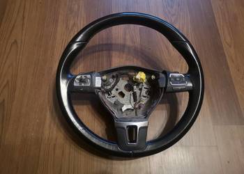 Kierownica Volkswagen Tiguan 3C8.419.091.BF E74 Łopatki Multifunkcja