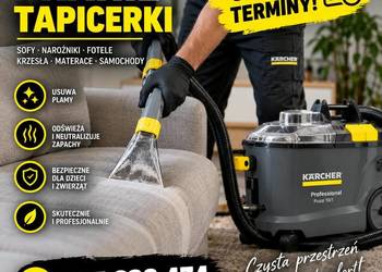 Pranie mebli tapicerowanych/Darmowa wycena/Dojazd do klienta