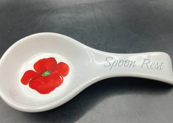 Podstawka pod łyżkę Alpine poppy