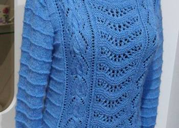 Używany, swetr ręcznie robiony na sprzedaż  Ostrów Wielkopolski