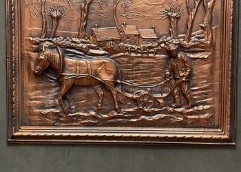 Sprzedam kilka miedzianych   Obrazów