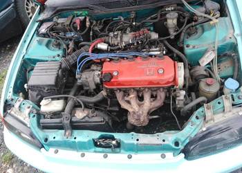 honda civic 1.5 16v d15b7 głowica osłona rozrządu koło pasow